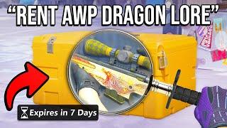 "I will rent AWP Dragon Lore" (GONE WRONG)