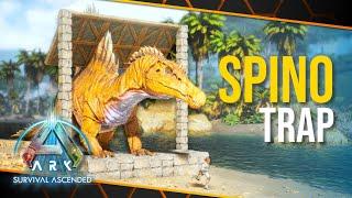 How to Build a Spinosaurus Trap in ARK: Survival Ascended!