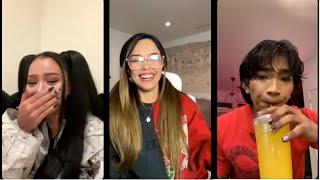 Valkyrae x Bretman x Bella Poarch Instagram Live - Plans on Dinner Together Soon, More COLLAB