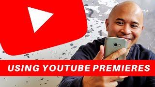 How To Use YouTube Premiere Feature (3 MINUTE DEMO)