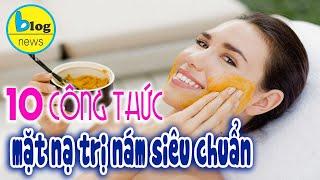 Hướng dẫn làm 10 loại mặt nạ trị nám tàn nhang từ thiên nhiên