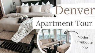 APARTMENT TOUR - Modern Farmhouse Boho + Amazon Finds!