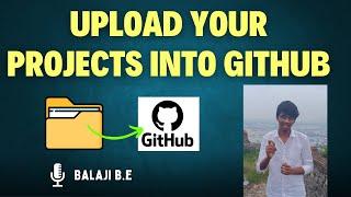 Upload Project Folder into Github in Tamil