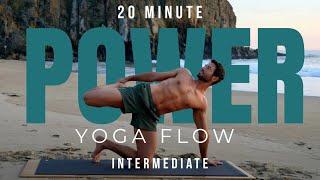 30 Min Intermediate Power Yoga Flow | Full Body Stretch & Strength Flow