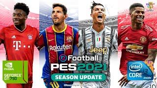 PES 2021 Gameplay on GT 730