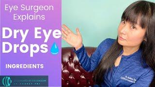 Dry Eye Drops Ingredients – Explained by Eye Surgeon #draudreytai