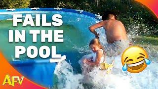Summer Pool Plans Didn't Go As They Thought    | Funny Fails | AFV 2022
