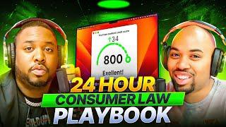 Daraine Delevante's 24-Hour Consumer Law Playbook To Fix Your Credit Faster and Legally!