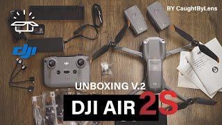 Dji AIR 2S fly more combo UNBOXING