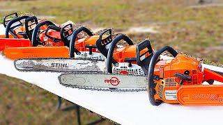 Farm Saw vs. Pro Saw! We compare Stihl, Husqvarna and Echo!