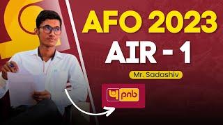 IBPS-AFO 2023 Topper | AFO Exam Preparation | Books | Syllabus | Strategy for fresher