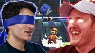 Can Sonix Win a Game of Smash Ultimate BLINDFOLDED?