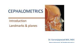 Cephalometrics Part 1