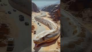 Giant Snake #youtubeshorts #shorts #animals #giantpython #AI