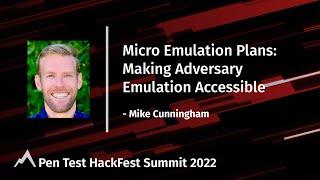 Micro Emulation Plans: Making Adversary Emulation Accessible