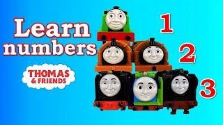 Learn to count 1 to 10 with THOMAS AND FRIENDS Learn numbers ThomasTrackmaster|Best Learning Video