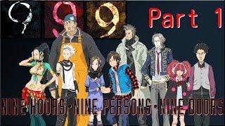 Let's Play: Zero Escape - Nine Hours, Nine Persons, Nine Doors [Part 1/2] (Longplay)