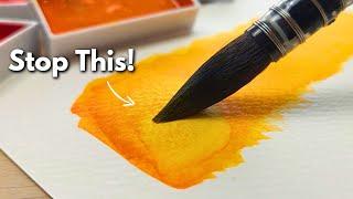 These mistakes are destroying your watercolors