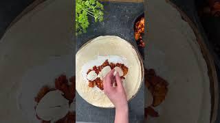 Die leckersten und saftigsten Chicken-Wraps  Hähnchen Tortilla Rezept