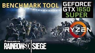 Rainbow Six Siege Benchmark Tool [ GTX 1650 Super ]