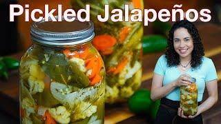 DELICIOUS Pickled Jalapeños | Jalapenos en escabeche | Mexican Food | Villa Cocina