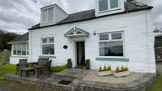 Bardristane Forge 2 bed holiday let cottage with amazing sea views, South West Scotland sleeps 4