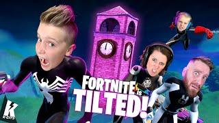 Fortnite is TILTED! (BLACK Spider-Man Hunts for KLOMBOS) K-CITY GAMING