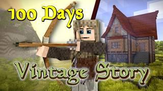 I Survived 100 Days in Minecraft's HARDEST ALTERNATIVE - Vintage Story