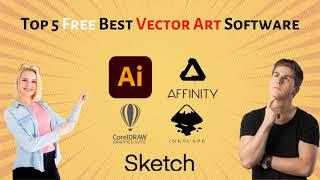 5 Best vector art software | Best FREE Illustrator Alternatives | Free vector art software