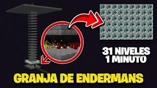 GRANJA DE ENDERMANS/EXPERIENCIA POR CAÍDA (1 GOLPE) MINECRAFT 1.19/1.18.2/1.18/1.17.1/1.17/1.16 JAVA