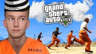 GTA V Więzienie #4 - KTOŚ UCIEKŁ... ️