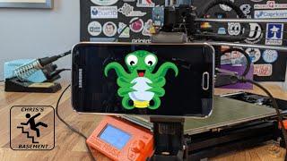 Octo4A - Octoprint On Your Android Phone - 2022 - Chris's Basement