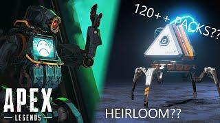 UNBOXING 120+ APEX PACKS | WRAITH HEIRLOOM INCOMING!?