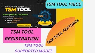 TSM TOOL REGISTER || TSM TOOL ACTIVATION || TSM TOOL FEATURES