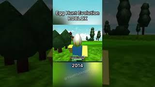 Evolution of Roblox Egg Hunts  #shorts