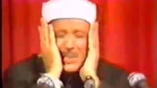 Beautiful and Heart trembling Quran recitation by Abdul Basit Abdul Samad (Surah Al-Infitar)