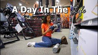 A Day In The Life | Shop With Me | New Gym Equipment | I Got A Go Pro | A Day In The Life VLOG