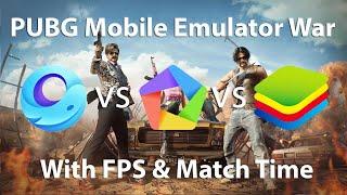 Best 90 FPS Emulator For PUBG Mobile | Gameloop 7.1 Vs MEMU Vs Bluestacks |Comparison With FPS Meter