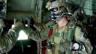 U.S. Army Special Forces Green Berets - High Altitude Jump