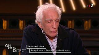 Edwy Plenel est un homme qui tremble : Gérard Darmond interpelle Edwy Plenel dans #OEED