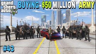BUYING $50 MILLION PERSONAL SECURITY | GTA 5 GAMEPALY #43