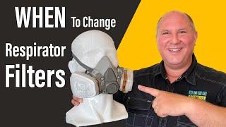 When to Change Respirator Filters 3M™ 6251 A1P2 Spraying & 3M™ 6225 P2 Dust/Particle Respirator Kits