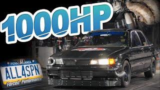 Fastest Galant VR-4 on the Planet! 1000HP 4G63 SCREAMS 10,000RPM (46PSI OF BOOST)