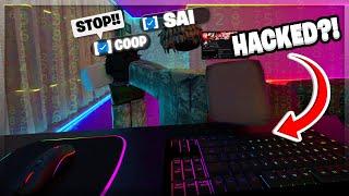 HACKING & RAIDING On My Friends Account...  (Da Hood)