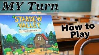 My Turn Tutorials | Stardew Valley The Board Game: How To Play