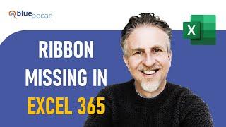 My Ribbon Has Disappeared, How Can I Get it Back in Excel 365?  | Excel Ribbon Shortcut Keys