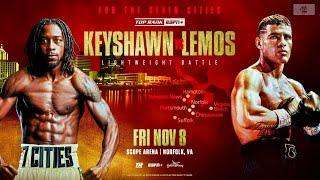 ( LIVE COMMENTARY )  DAVIS V. LEMOS CALLED BY KQKC BOXING NETWORK PLAY BY PLAY AND BLOW BY BLOW, WOW