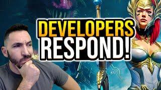 NOT LIKE WE THOUGHT! GAME DEVELOPERS SPEAK OUT ON RAID NEWS