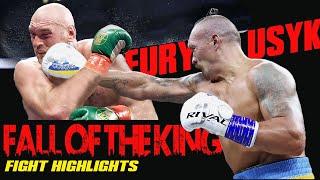 Tyson Fury vs Oleksandr Usyk |Knockout | Full FIGHT HIGHLIGHTS | THE BATTLE|BOXING FIGHT #furyusyk