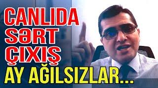 Politoloqdan canlıda sərt çıxış - AY AĞILSIZLAR... - Media Turk TV